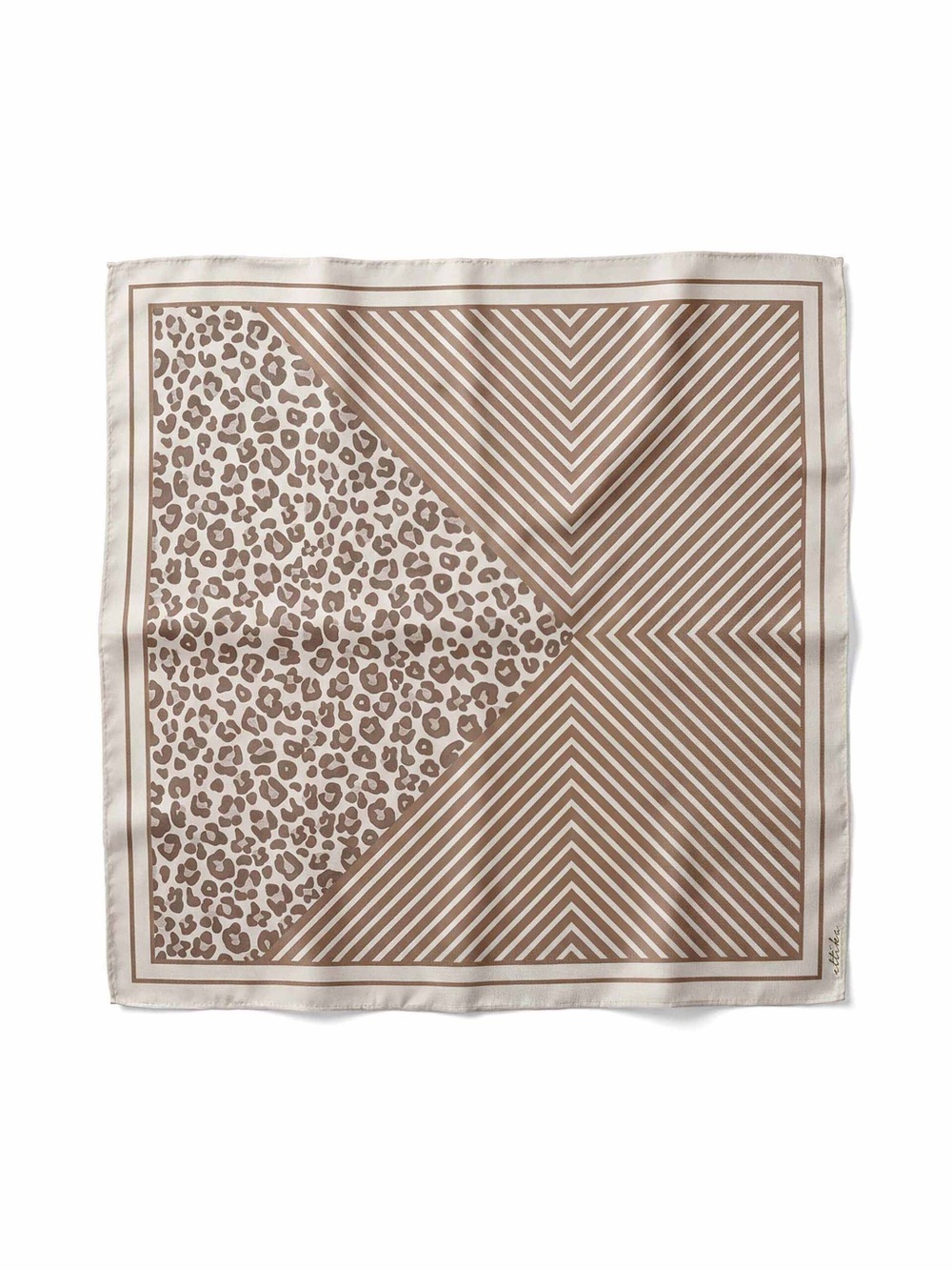 Ettika Neutral Animal Print Scarf